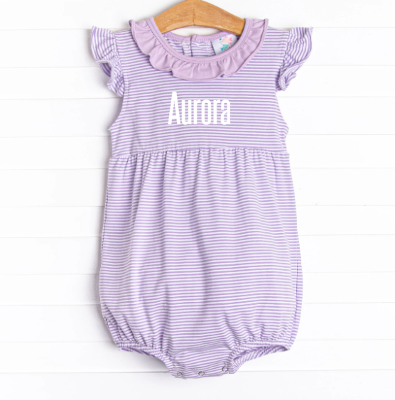 Aurora Bubble, Lavender Stripe