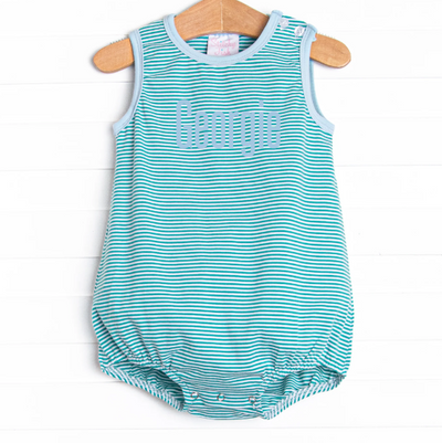 Georgie Bubble, Teal Stripe