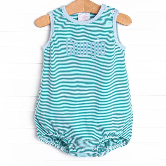 Georgie Bubble, Teal Stripe