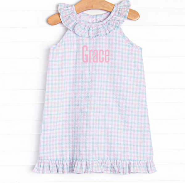 Pastel Praise Dress, Pink