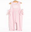 Eliza Corduroy Romper, Pink