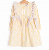 Amber Autumn Dress, Yellow