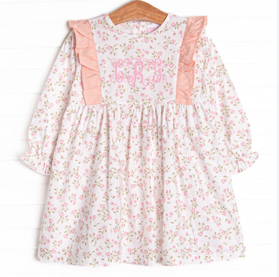 Magnolia Meadow Dress, Pink