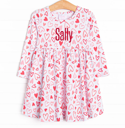 I Heart You Dress, Pink
