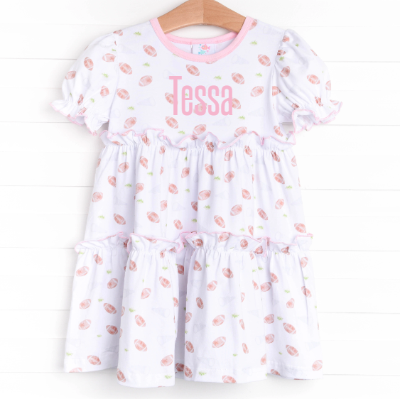Touchdown Time Dress, Pink