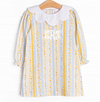 Quilted Quinn Dress, Yellow