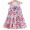 Bound To Bloom Sleeveless Dress, Red
