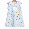 Bumble Bee Blues Dress, Blue