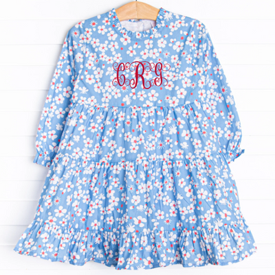 Make My Daisy Dress, Blue