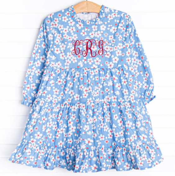 Make My Daisy Dress, Blue