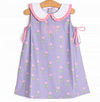 Tulip Blooms Dress, Purple