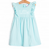 Lillie Flutter Pima Dress, Mint