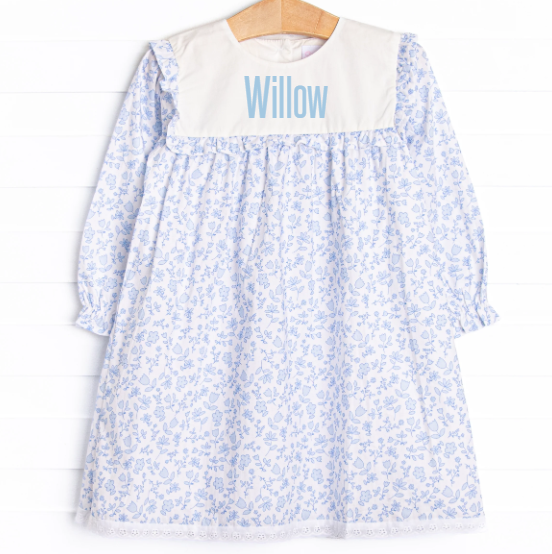 Blue Willow Dress, Blue