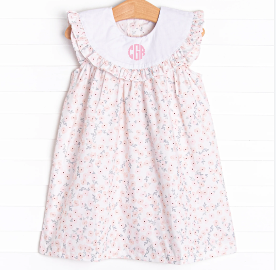 Countryside Carnations Dress, Pink