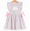 Millie Magnolia Side Tie Dress, Pink