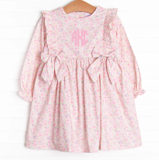 Tea Time Florals Dress, Pink