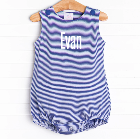 Evan Bubble, Royal Blue Stripe