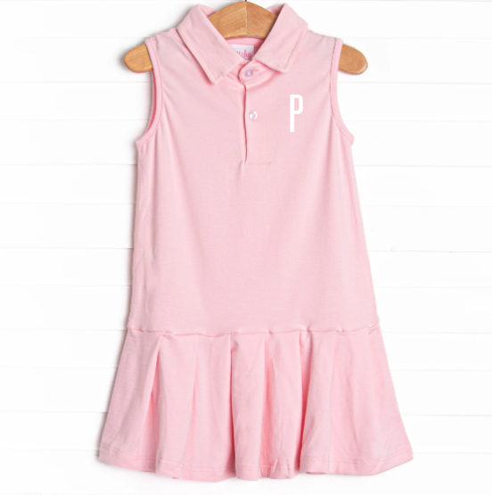 Wimbledon Winner Tennis Dress, Pink