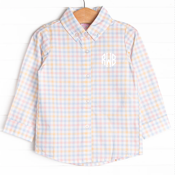 Springtime Sunshine Shirt, Blue