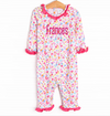 Fiesta Fun Ruffle Romper, Pink
