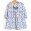 Saylor Floral Dress, Blue