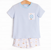 Costume Contest Short Set, Blue