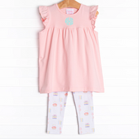You're Invited Legging Set, Pink
