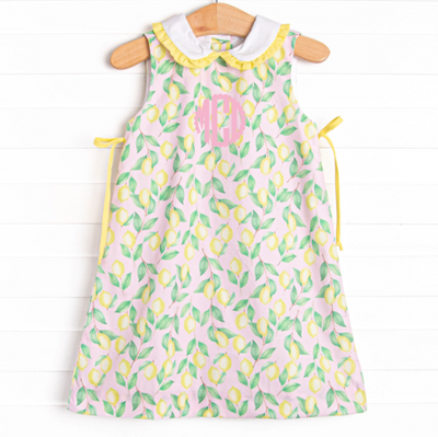 Miss Meyer Collared Dress, Yellow