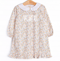 Bitsy Blooms Dress, Yellow