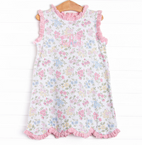 Lace and Lillies Dress, Pink