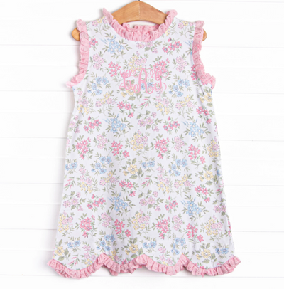 Lace and Lillies Dress, Pink