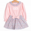 Poppy Fields Skirt Set, Pink