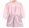 Visions of Violets Skirt Set, Purple