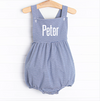 Peter Sunsuit, Denim Blue Stripe