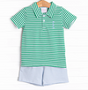 Perfect Playday Short Set, Green