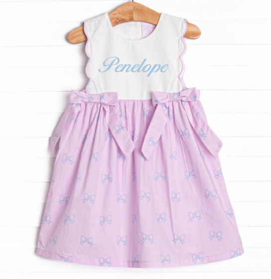 Passport to Paris Side Tie Dress, Pink