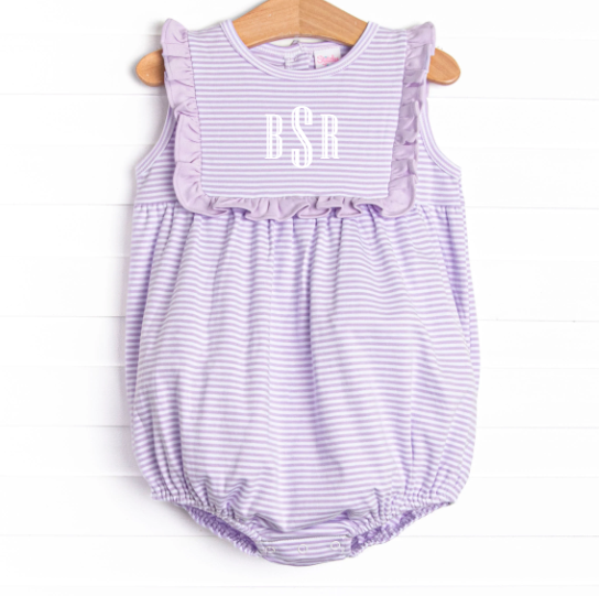 Bea Pima Bubble, Purple Stripe