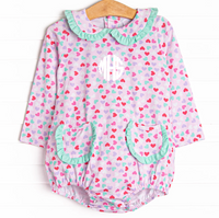 Heart Sprinkles Bubble, Mint