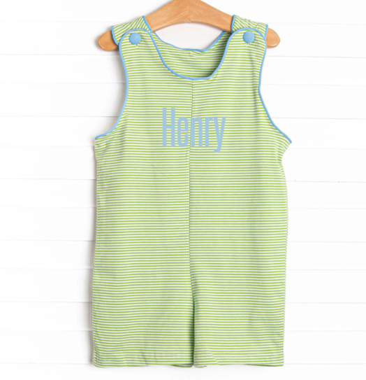 Henry Jon Jon, Medium Blue and Green Stripe