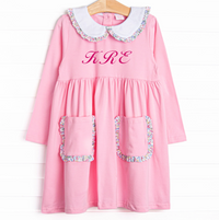 Finley Florals Pocket Dress, Pink