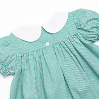 Let the Good Times Roll Embroidered Dress, Green