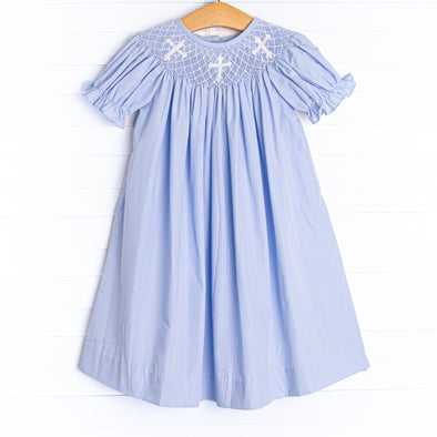 blue easter dress for babies Blue Easter Bunny Dress