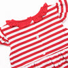 Mouse Ear Magic Applique Dress, Red Stripe