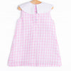 Palmer Picnic Embroidered Dress, Pink