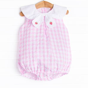 Palmer Picnic Embroidered Bubble, Pink