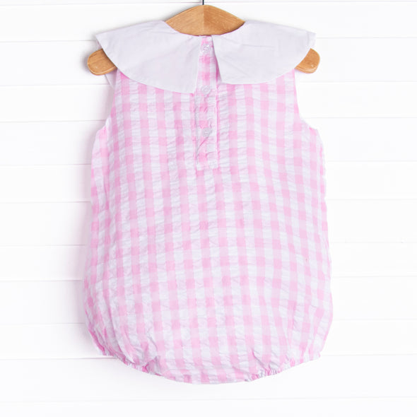 Palmer Picnic Embroidered Bubble, Pink