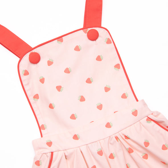 Bunch of Berries Romper, Pink