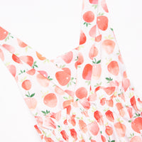 Bali Berries Bubble Romper, Red