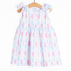 Seahorse Shuffle Dress, Blue