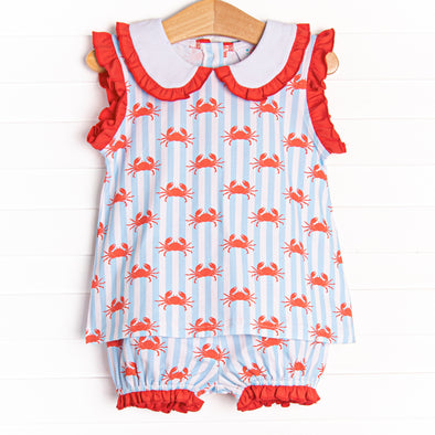 Down on the Boardwalk Bloomer Set, Blue